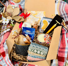 Load image into Gallery viewer, Hygge Gift Box: Spa Gift Set, Thank You Gift Box, Holiday Gift Box, Gift for Mom, Gift for Dad, Care Package, Ceramic Mug, Sympathy Gift Box
