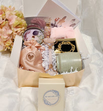 Load image into Gallery viewer, Well Loved Spa 10 piece Gift Set: 18k Gold Bracelet, Luxury Spa Gift Box, Gift for Mom, Anniversary, Luxury Gift Set, Bridal Giftbox, Wife